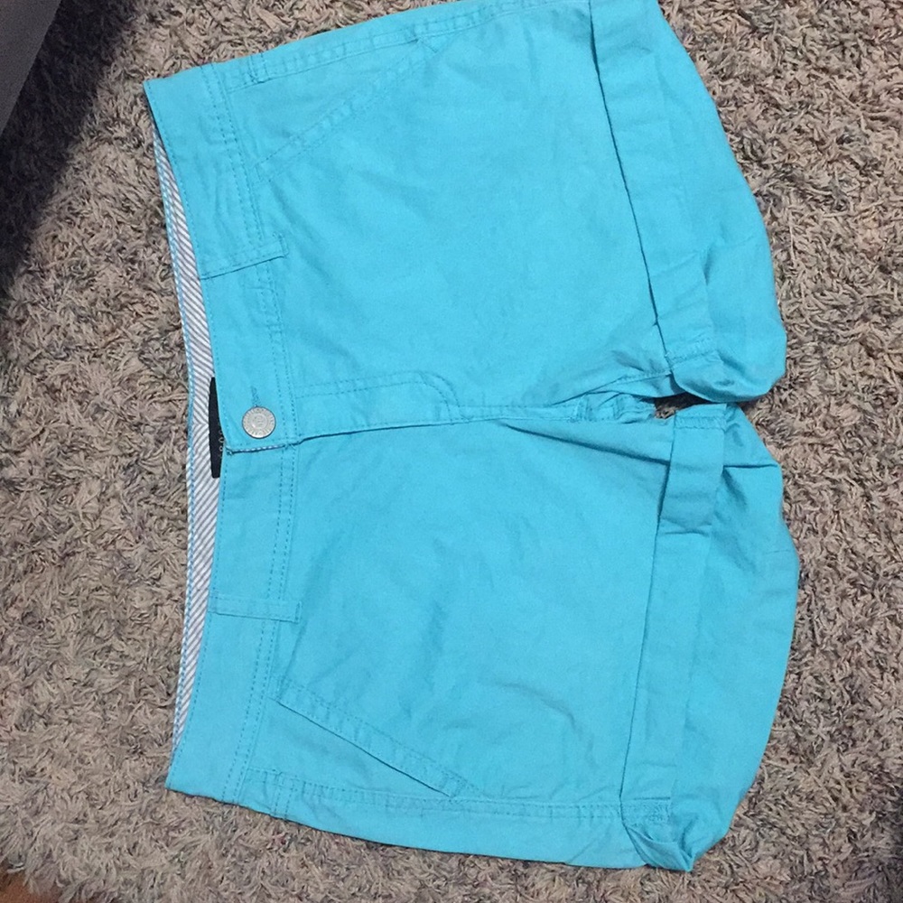 Midi Twill Shorts